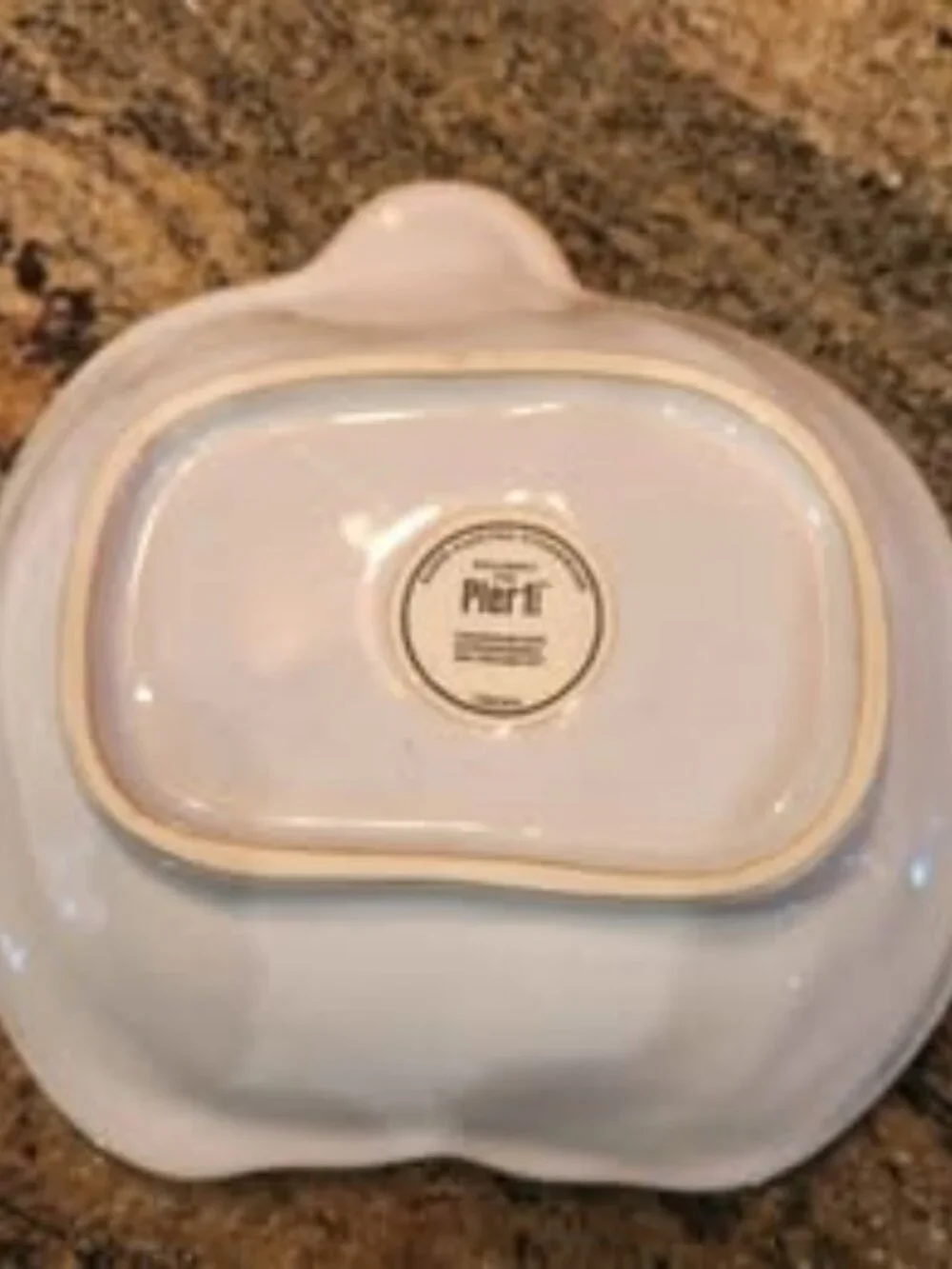 Pier 1 pumpkin bowl
